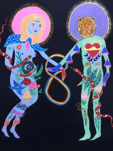 Meagan Boyd Talks To Flaunt About Her New Solo Exhibition Neon Fauves